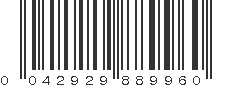 UPC 042929889960