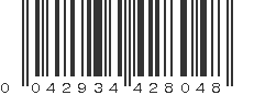 UPC 042934428048