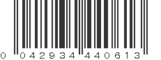 UPC 042934440613