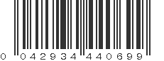 UPC 042934440699