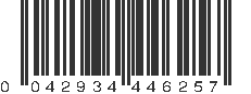 UPC 042934446257