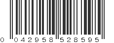 UPC 042958528595