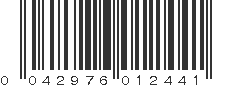 UPC 042976012441