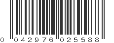 UPC 042976025588