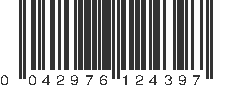 UPC 042976124397