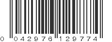 UPC 042976129774
