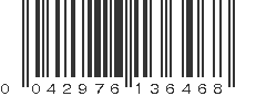 UPC 042976136468