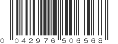 UPC 042976506568