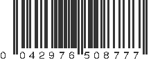 UPC 042976508777