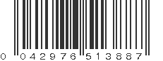 UPC 042976513887