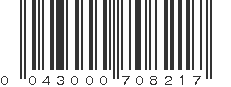 UPC 043000708217