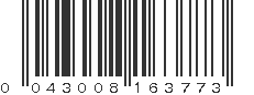 UPC 043008163773