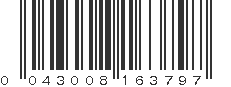 UPC 043008163797