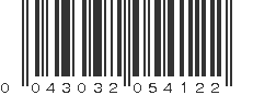 UPC 043032054122