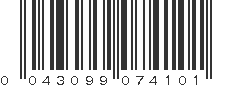 UPC 043099074101