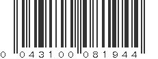 UPC 043100081944