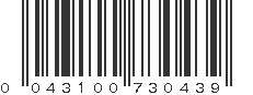 UPC 043100730439