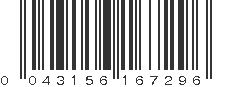 UPC 043156167296