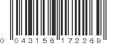 UPC 043156172269