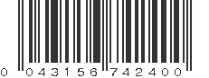 UPC 043156742400