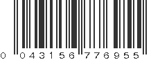 UPC 043156776955