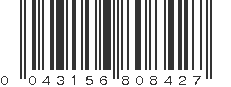 UPC 043156808427