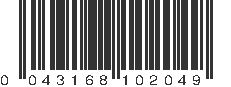 UPC 043168102049