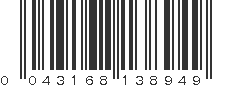 UPC 043168138949