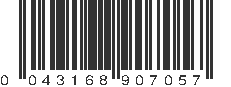 UPC 043168907057