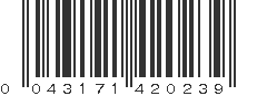 UPC 043171420239