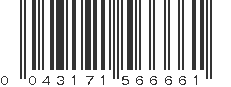 UPC 043171566661