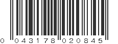 UPC 043178020845