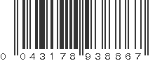 UPC 043178938867