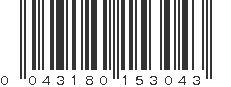 UPC 043180153043