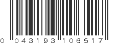 UPC 043193106517