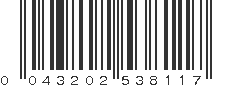 UPC 043202538117