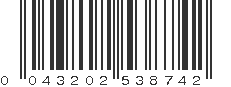 UPC 043202538742