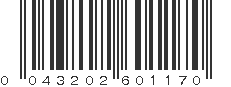 UPC 043202601170