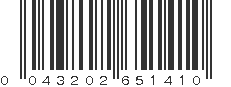 UPC 043202651410