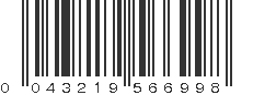 UPC 043219566998