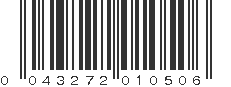 UPC 043272010506