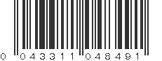 UPC 043311048491