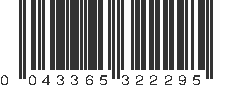 UPC 043365322295