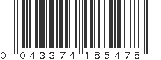 UPC 043374185478