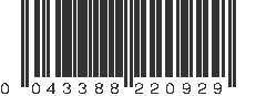 UPC 043388220929