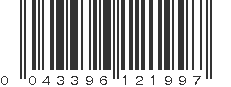 UPC 043396121997