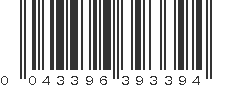 UPC 043396393394