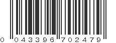 UPC 043396702479