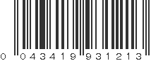 UPC 043419931213