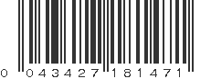 UPC 043427181471